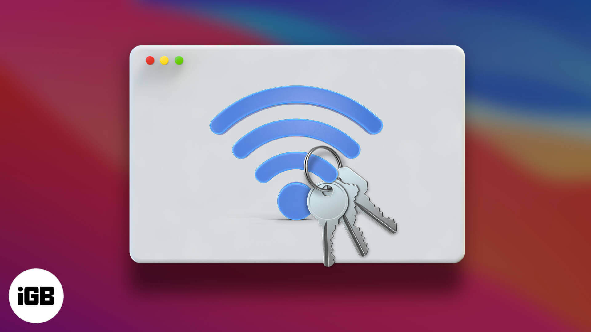 find the password for wifi on mac
